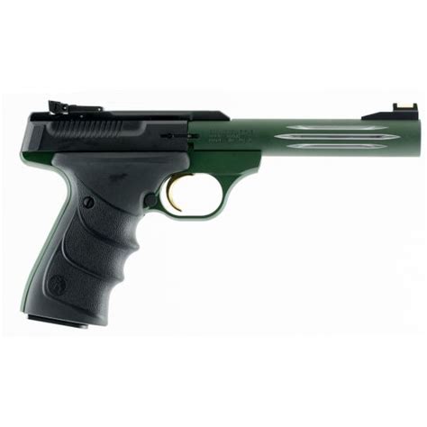 Browning Buck Mark Lite Green Urx Ca Compliant 22 Lr 10 Round Blowback Pistol 051459490