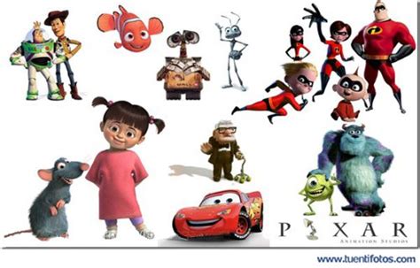 Personajes De Pixar