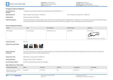 Free Project Status Report template (Better than word, excel, PPT)