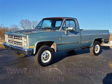 1986 86 Chevrolet Chevy K20 34 Ton 4x4 Four Wheel Drive Regular Cab