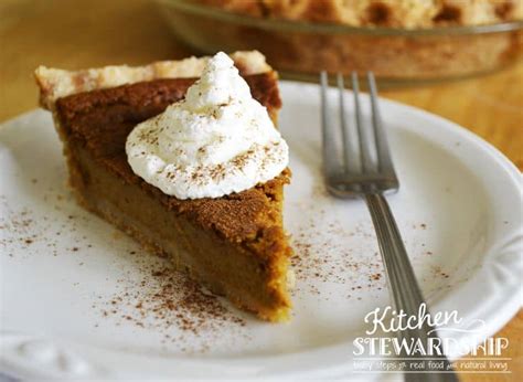 Healthy Whole Foods Pumpkin Pie Recipe