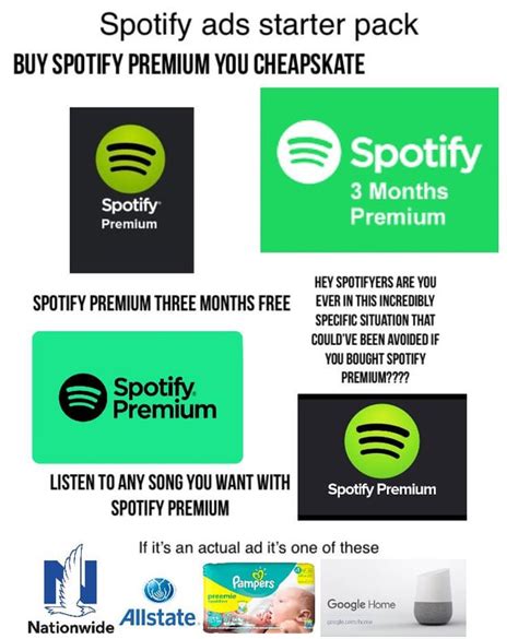 Spotify Ads Starter Pack R Starterpacks