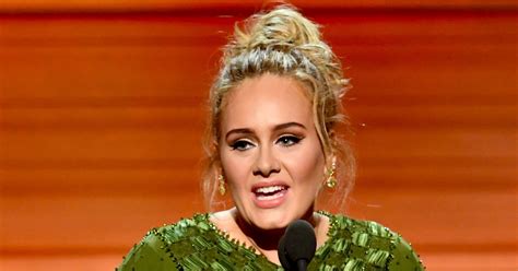 Adele Acceptance Speech Video at the 2017 Grammys | POPSUGAR Celebrity