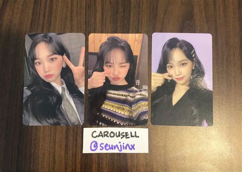 Izone Kim Chaewon Photocards Hobbies And Toys Collectibles