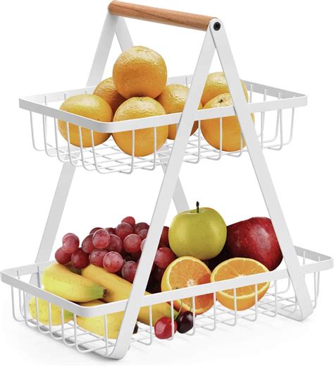 Amazon Tier Fruit Basket Metal Fruit Bowl Bread Baskets