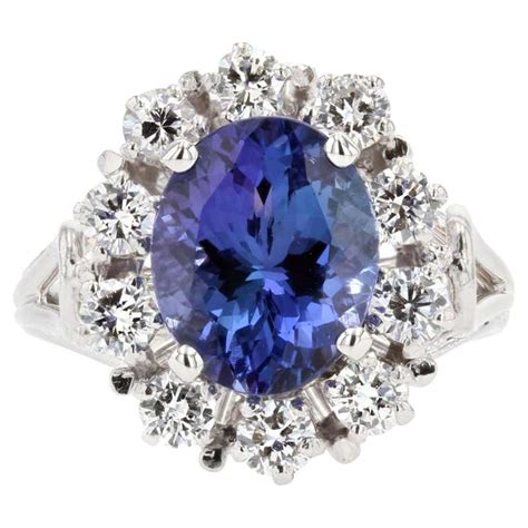 Antique Tanzanite Rings - 1,752 For Sale at 1stDibs | vintage tanzanite ...