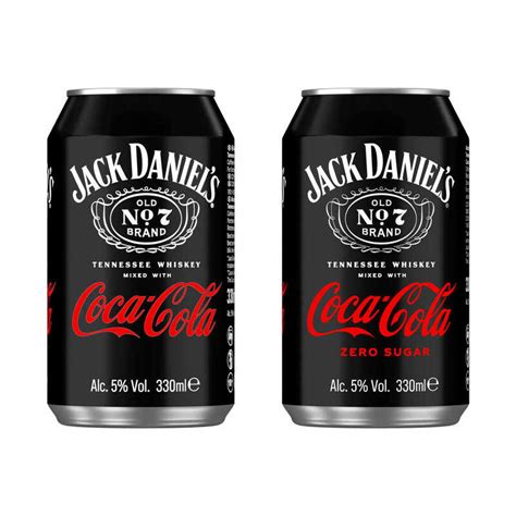 Jack Daniels And Coca Cola RTD Launches In Great Britain Food And