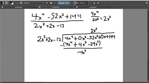 How To Do Long Division With Polynomials Youtube