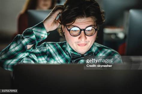 63 Nerdy Computer Guy Stock Photos High Res Pictures And Images