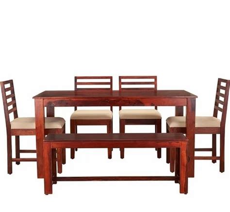 Marble Top Seater Wooden Dining Table Set At Rs Set In