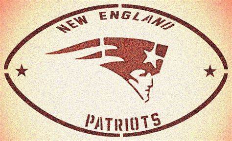 Patriots Logo Stencil