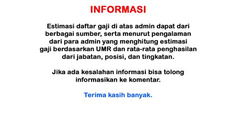 PT Marga Nusantara Jaya Info Gaji Tunjangan Benefit Slip Gaji Dan