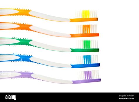 Tooth Brush Toothbrush Bristles Toothbrushes Paintbrush Brushing Close