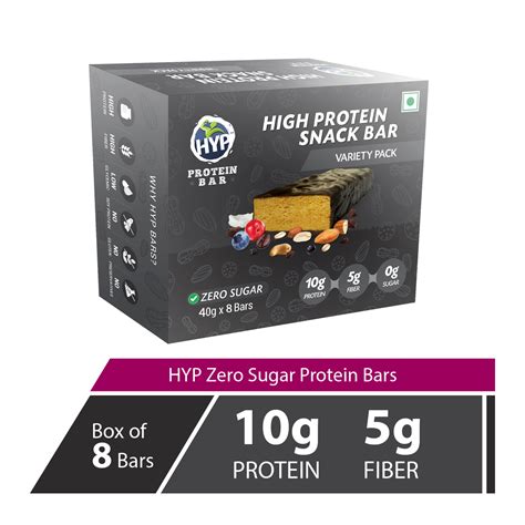 Buy Best Sugar Free Protein Bars - Variety Pack (Box of 8 bars)