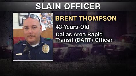 Dallas Shooting Victims Brent Thompson Was Among Five Officers Killed