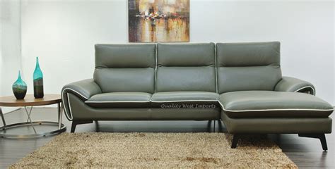 Genuine Leather Sectional Sofa (6716) | Quality leather sofa specialist ...