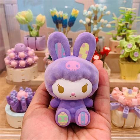 Miniso Sanrio Rabbit Flocking Series Blind Box