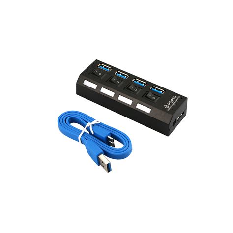 Hub USB 3 0 De 4 Puertos 5Gbps