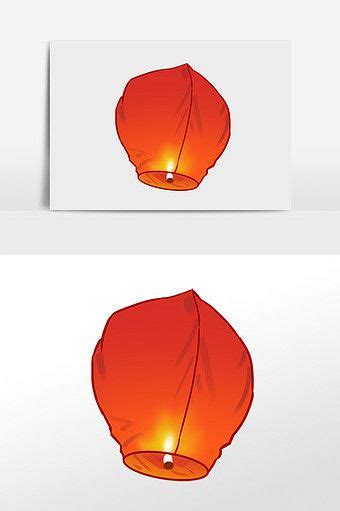 Drawing Kongming Lantern Mid Autumn Festival Illustration Elements Png