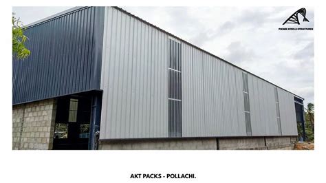 Steel Industrial Prefabricated Factory Shed For Commercial At Rs