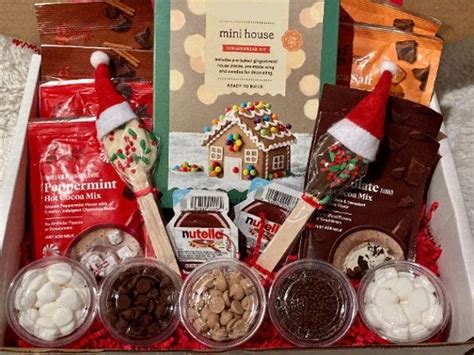 Surprise Care Package Hot Cocoa Set Hot Cocoa Bar Gingerbread Hot Cocoa