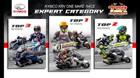 Kymco Krv I One Make Race Over All Championship Inter Expert