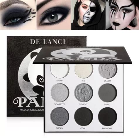 Palette D Ombres Paupi Res Smoky Noir De Lanci Panda Palette D Ombres