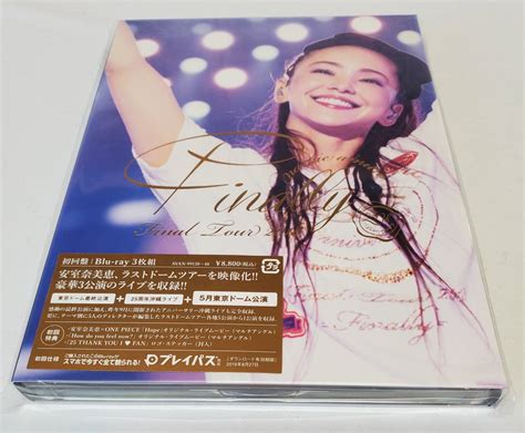 【未使用】blu Ray 安室奈美恵 初回盤 初回限定 Final Tour 2018 ～finally～ 東京ドーム最終公演＋25周年沖縄