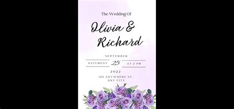 Wedding Invitation Digital - Etsy