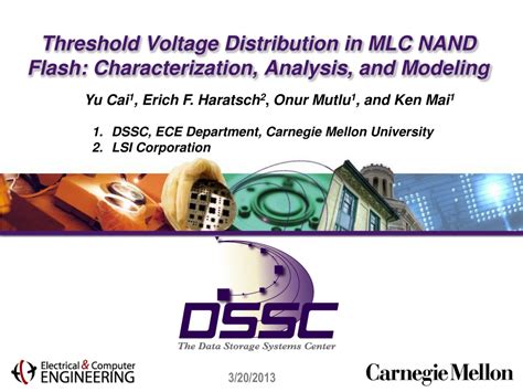 Ppt Threshold Voltage Distribution In Mlc Nand Flash