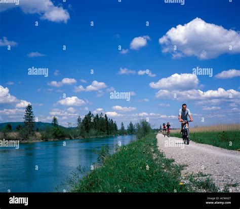 loisach river  kochel upper bavaria germany stock photo alamy