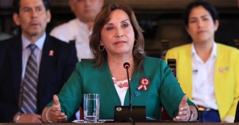 Dina Boluarte Pide Que Toma De Lima Sea Una Marcha Pacífica Sin Generar Violencia Y Caos