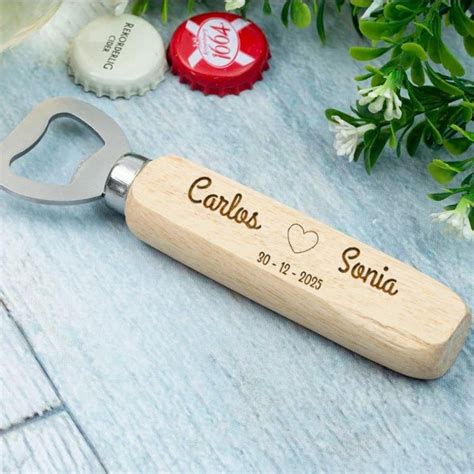 Abrebotellas De Madera Personalizados Regalos Originales