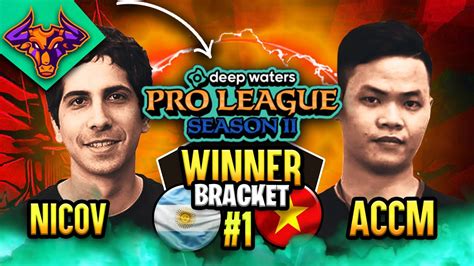 NICOV Vs ACCM Winner Brackets 1 Deep Waters League Incredible