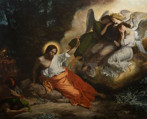 Le Christ au jardin des Oliviers Eugène Delacroix Sauvegarde de l