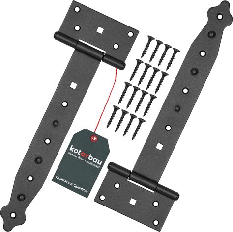 Bresko Kreuzgeh Nge Schwarz Dekorativ Scharnier Torband T Rband