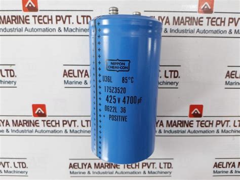 Nippon Chemi Con U36l Aluminium Capacitor Aeliya Marine