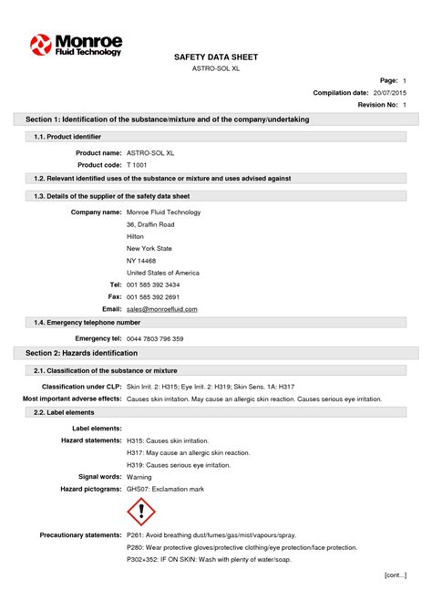 Msds Genamin Pdf Toxicity Personal Protective Equipment 46 Off