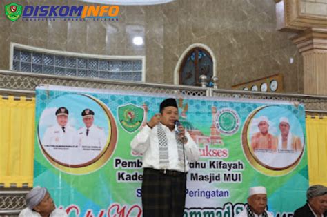 Bupati Tapsel Cintai Rasulullah SAW Dengan Perbanyak Sholawat Dan