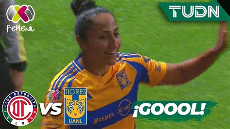 Lleg El De Tigres Stephany Mayor Define Toluca Tigres