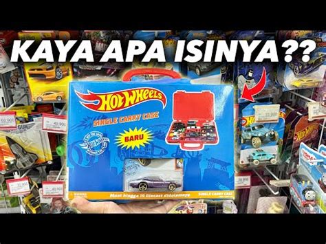 Beli Hotwheels Carry Case Di Alfamart Kaya Apa Isinya Youtube