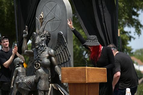 Satanic Temple Rally In Little Rock The Arkansas Democrat Gazette Arkansas Best News Source