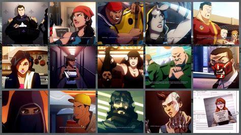 All Agents Characters Intros From Agents Of Mayhem Youtube