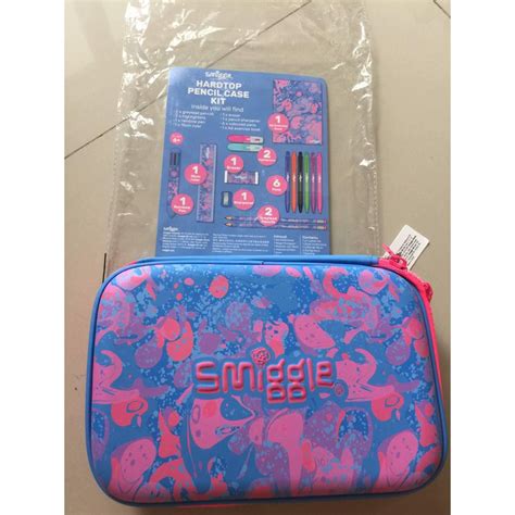 Jual Kotak Pensil Smiggle Lengkap Dengan Isi Smiggle Vibes Hardtop