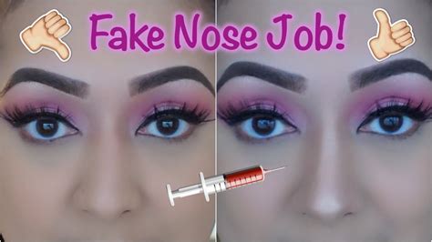 How To Fake A Nose Job Contour Perfect Nose Youtube