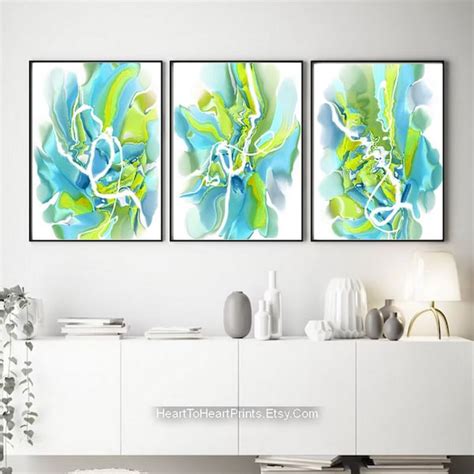 Aqua Wall Art - Etsy