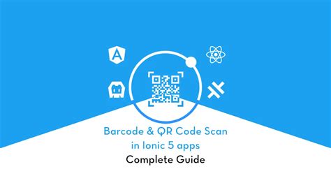 Ionic 5 Qr Code Scanner With Zbar Barcode Tutorial