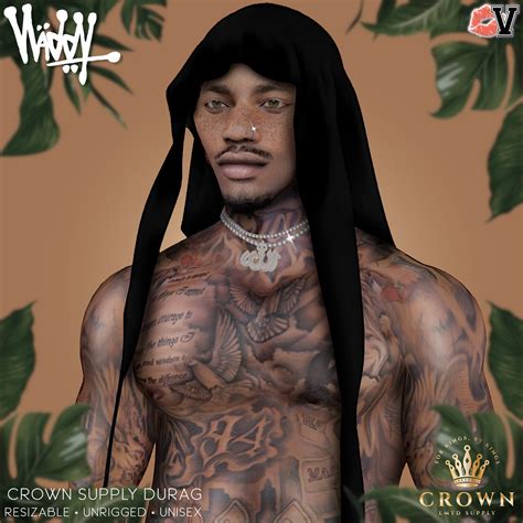 Vladdy Crown Supply Durag Black Taxi Maps Secondlife Flickr