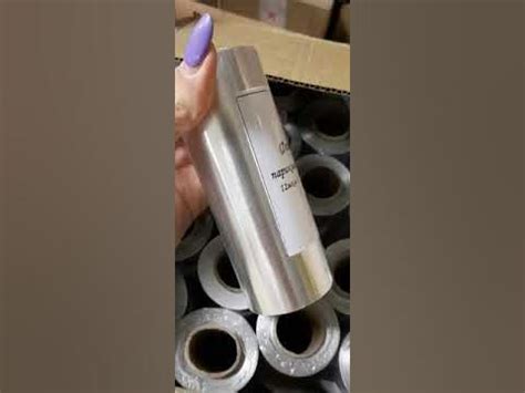 Фольга парикмахерская 100м. 12мкм. 12 см. ширина - YouTube