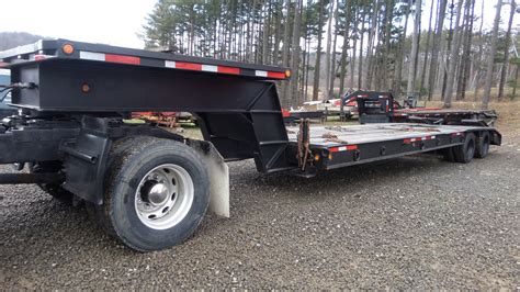 Interstate 2000 35 Ton Lowboy Trailer 102 Wide 25 Deck 3 Dovetail